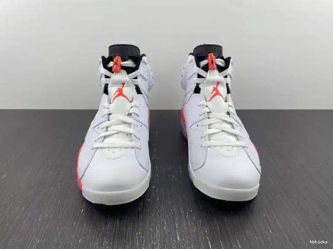 Rep TBK 384664-123 (2014) Infrared White Retro Jordan 6 0519